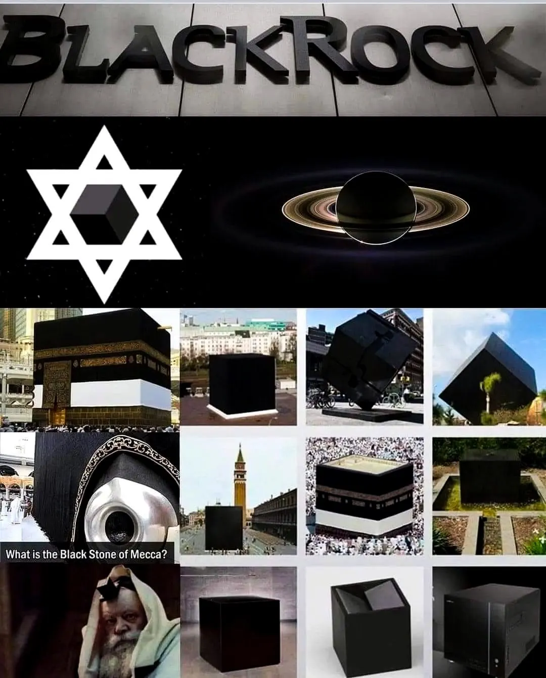Kaaba cube saturn